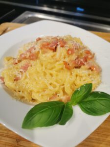 Read more about the article Spaghetti Carbonara Art
